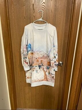 Blackmilk Winterscape Midi Dress